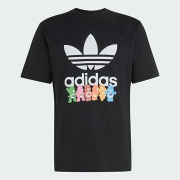 Adidas 愛迪達 Care Bear Ti KS4290 男 T恤 運動上衣 休閒短袖 黑 亞版 印花 純棉