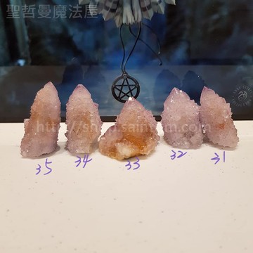 【土桑展精選寶物】仙人掌水晶191203~31-35號(Cactus Quartz) ~南非