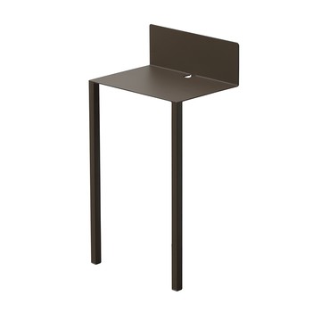 【日本ideaco】B5牆邊桌-多色可選-棕