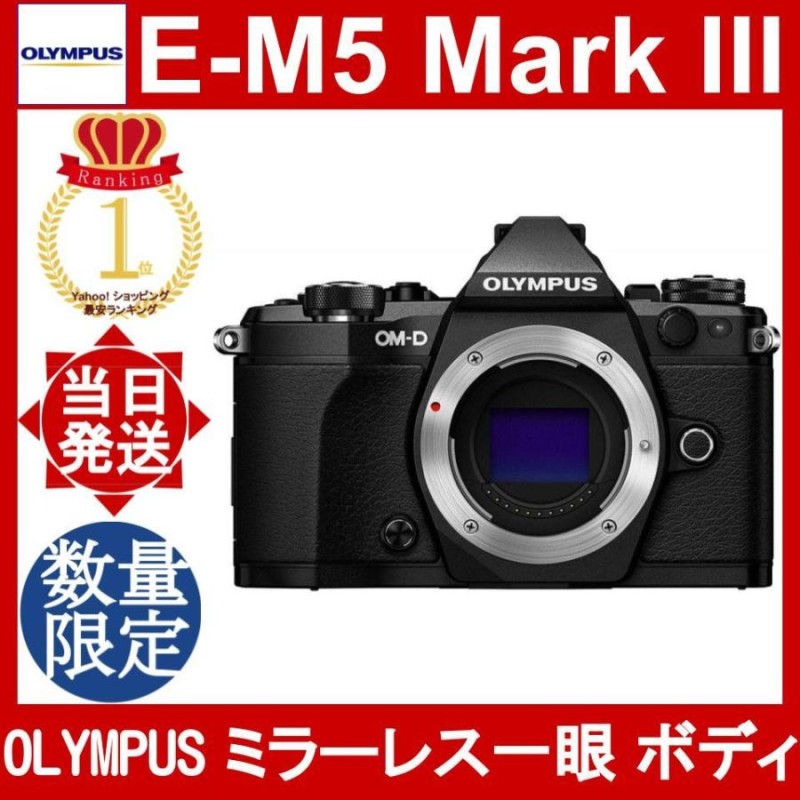 OLYMPUS OM-D E-M5 Mark III ボディ ブラック オリンパス Mark3 Body