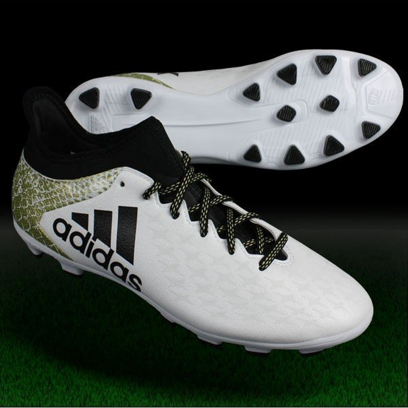 エックス 16 3 Hg ランニングホワイト コアブラック Adidas アディダス サッカースパイクaq4343 通販 Lineポイント最大0 5 Get Lineショッピング