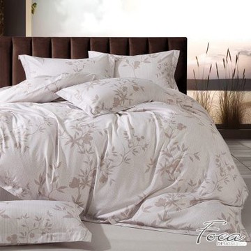 FOCA映瑤花語 雙人-3M專利吸濕排汗天絲四件式兩用被床包組