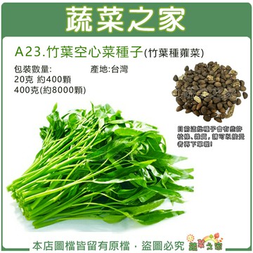 【蔬菜之家】A23.竹葉空心菜種子(竹葉種蕹菜)(共有2種包裝可選)
