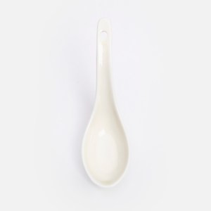 查莉強化瓷匙13cm 映湖灰綠