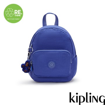 Kipling 寶藍色輕巧迷你後背包-MINI BACKPACK