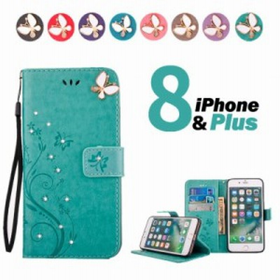 スマホケース Iphone8 ケース 蝶柄 花柄 手帳型スマホケース かわいいiphone8 Plusケース Iphone8 Plus 手帳型スマホケース Iphone8 マグ 通販 Lineポイント最大get Lineショッピング