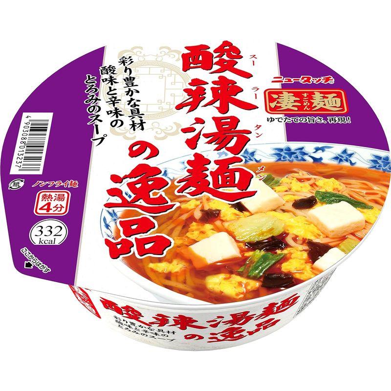 ニュータッチ 凄麺酸辣湯麺の逸品 111g×12個