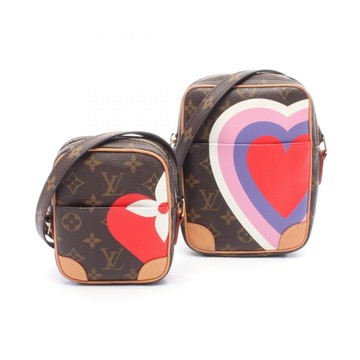 LOUIS VUITTON LV 路易威登 棕色 原花帆布 Paname Set Game On 肩背包 M57450 【二手名牌BRAND OFF】