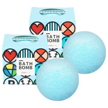 COACOS 泡泡沐浴球（薄荷）  140g  2個