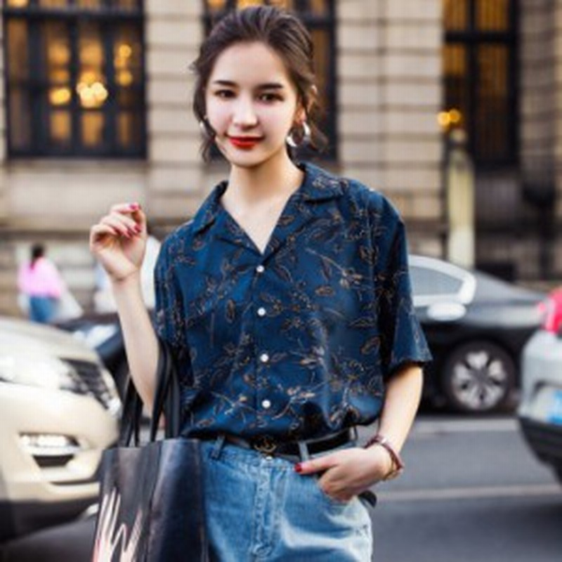 ボタニカル柄ブラウス シャツ ブラウス トップス セレブ オフィス Blouse Ol 通勤 大人 レディース 春 夏 秋 冬 通販 Lineポイント最大get Lineショッピング