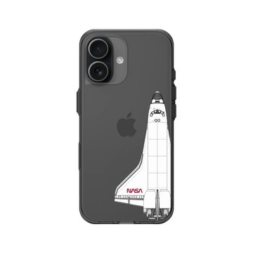 iPhone 17 Clear (相機按鈕) 酷墨灰 - NASA - 太空梭2