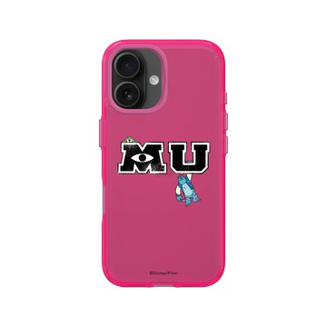 iPhone 16 Clear 粉漾桃 - 迪士尼-皮克斯 PIXAR - Monster University