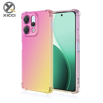 XICCI 適用於 OPPO Reno 14 5G/Reno 14Pro 5G/Reno 14F 5G 漸變色手機殼軟