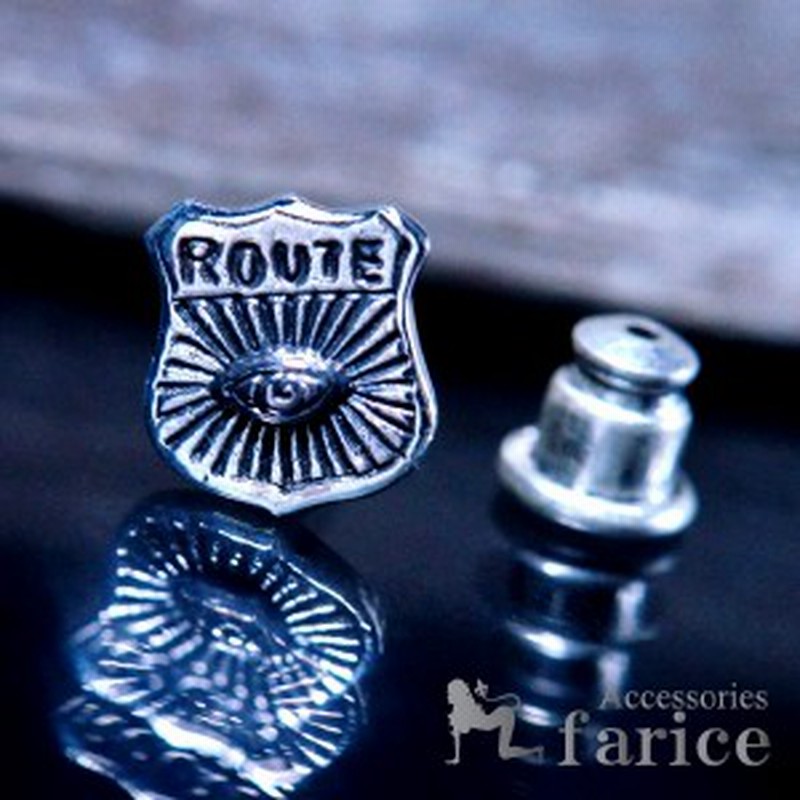 真実を見る目 秘密結社フリーメイソン ピラミッドアイ シンボルマーク ルート66 シルバー925 スタッドピアス 1個売り 通販 Lineポイント最大1 0 Get Lineショッピング