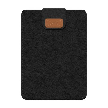 Timo Apple iPad / 三星平板 13吋以下通用 輕薄收納包 筆電內袋(36.5x25.4x0.6cm)-黑