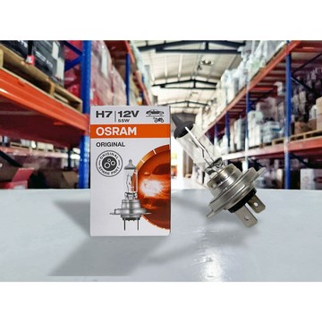 『油工廠』OSRAM 歐司朗 H7 12V 55W 德國製 大燈 燈泡 汽車 機車 適用 單入 兩孔 鹵素
