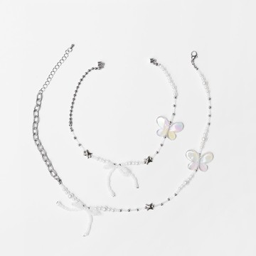 【可客製】月光之翼－母女項鍊/禮物/多色/穿搭 | 豬寶盒手作飾品