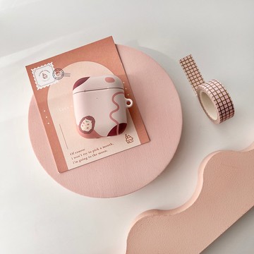 【FITZORY】動物園療癒系色塊 刺蝟 | AirPods殼