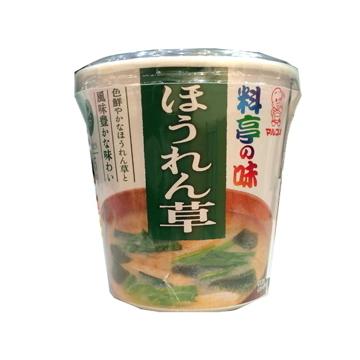 マルコメ 料亭の味  ほうれん草  カップ  1食  x 