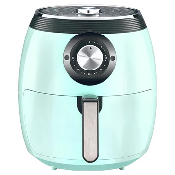 CAXXA 凱撒 雙鍋超大容量炸鍋 升級款 杜邦不沾塗層氣炸鍋 外鍋6.5公升/內鍋5.5公升 110V 1400W  薄荷綠  AF-551  薄菏綠