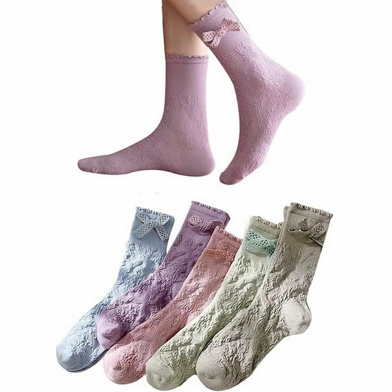 靴下 レディース かわいい ソックス 綿 薄い カジュアルソックス 5足 セット くつした 女性用 ソックス 春 夏 秋 冬 通年 カラフルなデザイン 通販 Lineポイント最大0 5 Get Lineショッピング