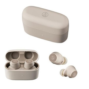 鐵三角audio-technica可調EQ降噪真無線耳機/ATH-CKS30TW+/BG/米