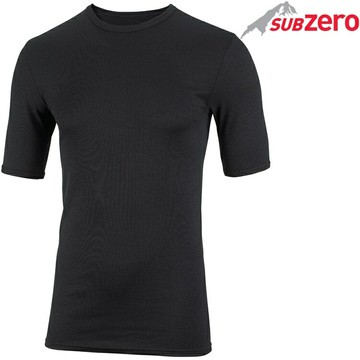SUBzero Factor 1 短袖排汗衣/登山健行/滑雪底層衣 SZF1-006S 黑色