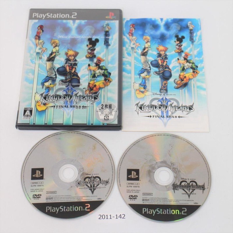 未使用】PS2☆ キングダムハーツ2ファイナルミックス+/アナザー 