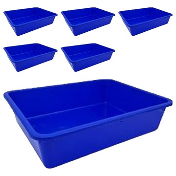 百貨King 400密林 置物 收納籃 藍色  38.8 x 31 x 10cm  2組  3個