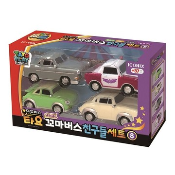 TAYO 小巴士 魔法小車4件組