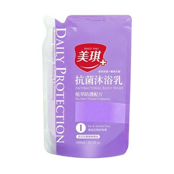 美琪抗菌沐浴乳補充包600ml鳶尾花