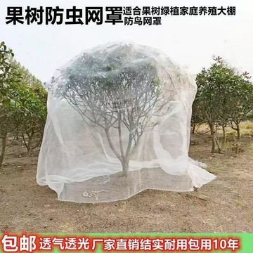 ⭐臺灣熱賣好物⭐加厚 防蟲網罩 防蟲網 果樹防蟲網 棚楊梅網罩 櫻桃防鳥網 多肉綠植蓮霧農用防蟲網養殖廠 紗網 果樹防鳥
