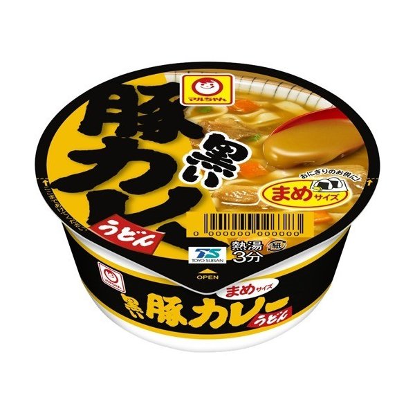 東洋水産 赤いきつね緑のたぬき 黒いまめ豚カレーうどん 42g