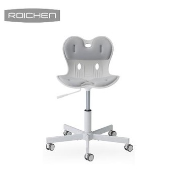 【韓國 Roichen】優雅椅/辦公椅 灰色 