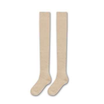 百搭厚毛感過膝堆堆長襪