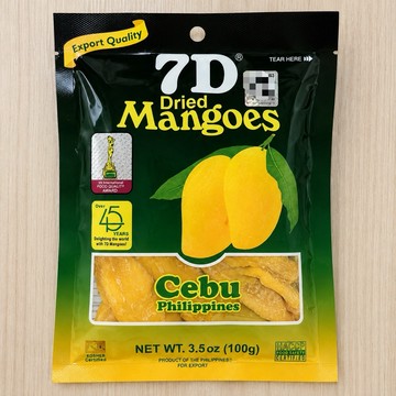 【粿女兒商行】🔥現貨 7D芒果乾100g 菲律賓 宿霧芒果乾