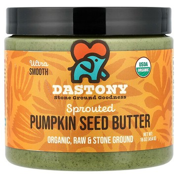 Dastony, 有機發芽南瓜籽油，超順滑，16 盎司（454 克）