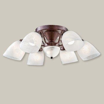 金屬烤漆玻璃造型半吸頂燈 F37-21-92314