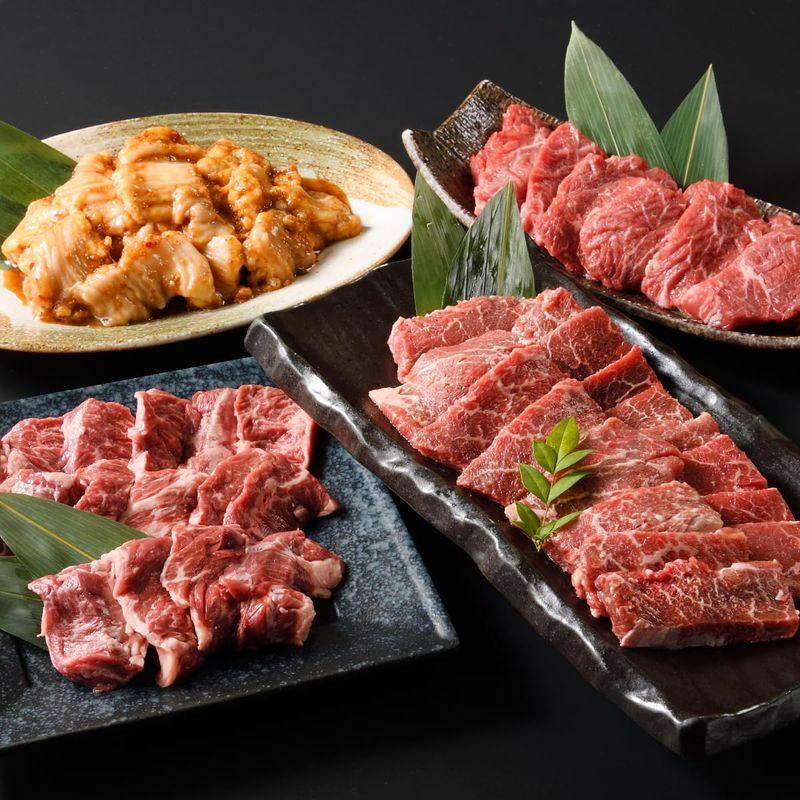 焼肉セット 特製秘伝のタレ付 4種盛 焼肉 ギフト バーベキュー 焼肉 肉 BBQ お歳暮 お中元 父の日 敬老の日