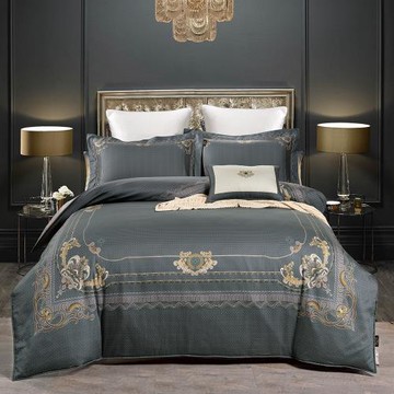 Lily  Royal 皇家百合-頂級100支天絲 兩用被床包組- 迷情法蘭西【雙人尺寸】