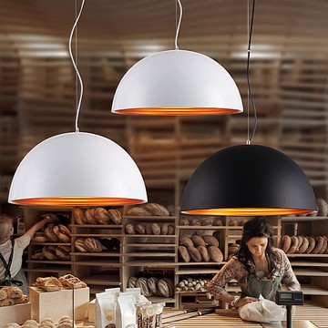 【威森家居】北歐 經典半圓吊燈 現貨原木工業風現代簡約復古吸頂燈吊燈壁燈大廳客廳臥室陽台燈具LED設計師 L170540