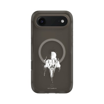 iPhone Air AirX 本質黑 - 迪士尼-星際大戰 Star Wars - 黑武士-噴漆白