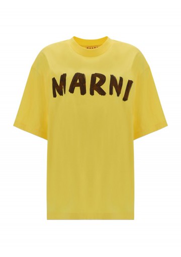 Marni - T-shirt - Womens - Yellow