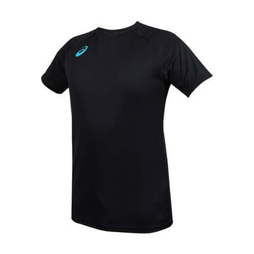 ASICS 男排球短袖T恤-運動 上衣 休閒 亞瑟士