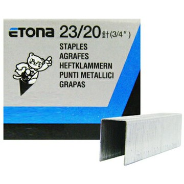 【文具通】ETONA E-23/20訂書針高20mm P2010011【APP滿額下單4%點數(單一帳號最高1500點)】5/31止