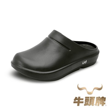 【牛頭牌】土豆三代包鞋拖 足底筋膜炎專用鞋-黑