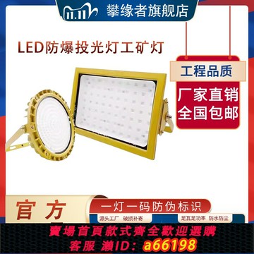 【台灣公司 可開發票】飛利浦LED防爆投光燈工礦燈戶外倉庫廠房加油站工業三防泛光射燈