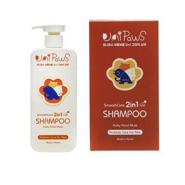 Unipaws（優尼泡泡）益生菌貓咪二合一洗毛精