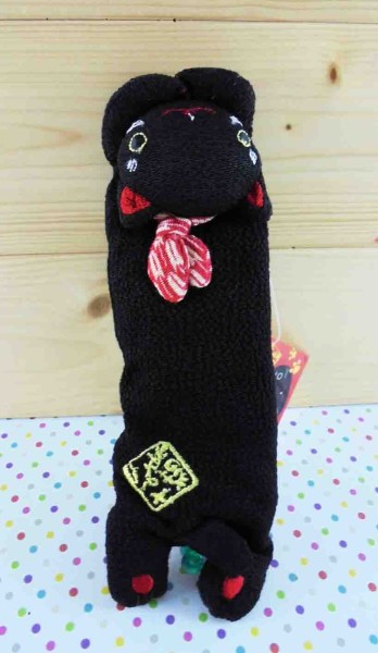 【震撼精品百貨】招財貓_招き猫~筆袋-黑