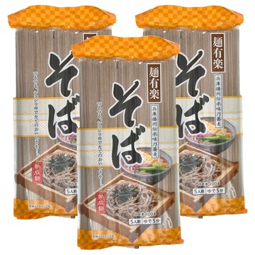 麵有樂 播州蕎麥麵  400g  3包